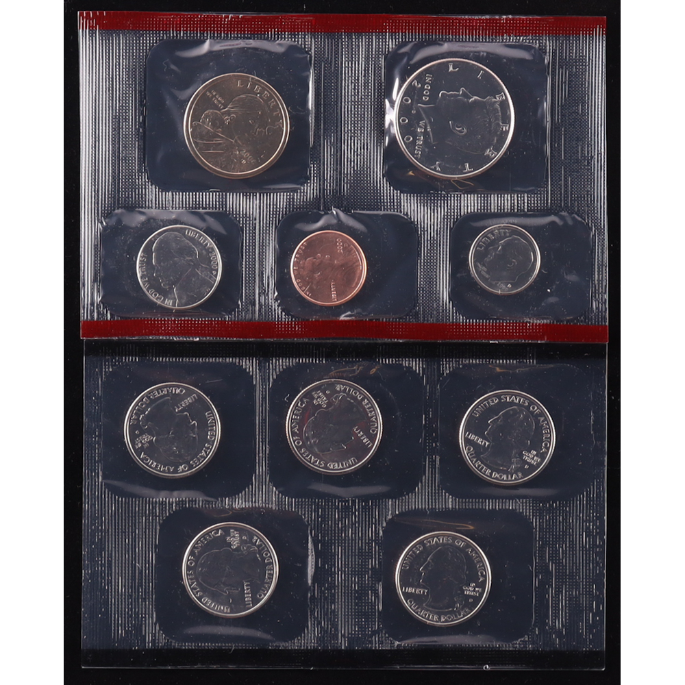 2000 Uncirculated United States Mint (10) Coin Set at PristineAuction.com
