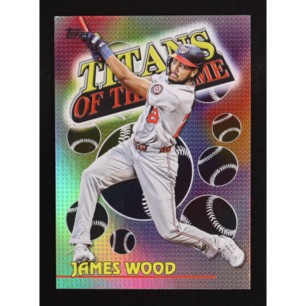 James Wood 2026 Topps Titans of The Game #TOG15 at PristineAuction.com