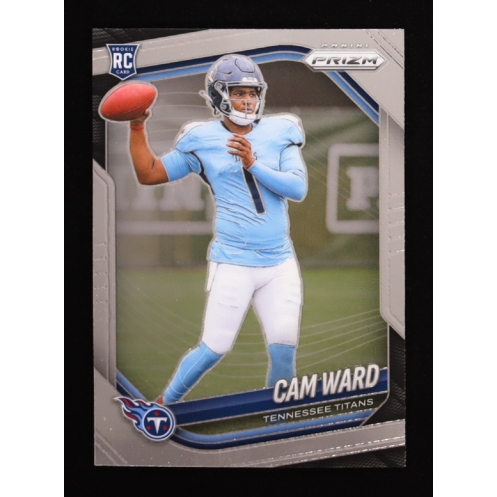 Cam Ward 2025 Panini Prizm #352 RC at PristineAuction.com