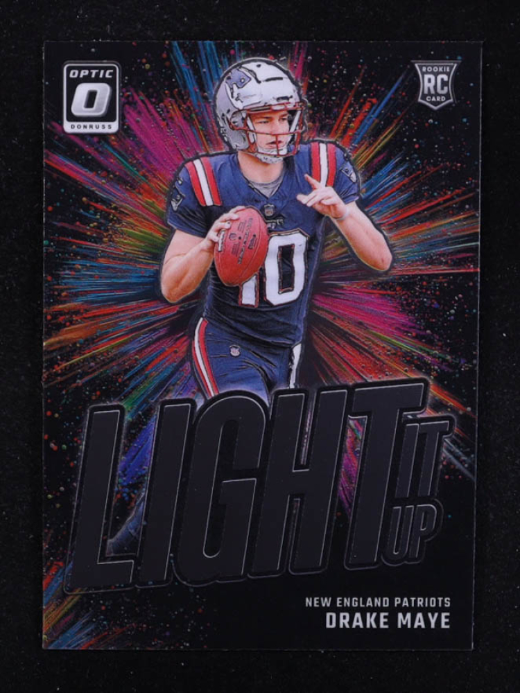 Drake Maye 2024 Donruss Optic Light it Up #7 RC