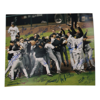 2005 White Sox 16x20 Photo Team-Signed By (23) with Ozzie Guillen, Frank Thomas, Luis Vizcaino, Paul Konerko (Beckett) at PristineAuction.com