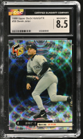 Derek Jeter 1999 Upper Deck HoloGrFX #38 (CGC 8.5) at PristineAuction.com