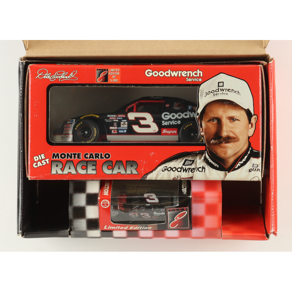 Dale Earnhardt 1998 LE NASCAR #3 Goodwrench Monte Carlo - 1:24 & 1:64 Die-cast Two Car Set at PristineAuction.com
