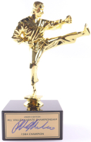 Ralph Macchio Signed Replica 1984 Karate Championship Trophy (Beckett) at PristineAuction.com