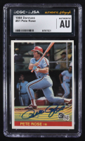 Pete Rose Signed 1984 Donruss #61 (CGC | Auto Grade Authentic) at PristineAuction.com