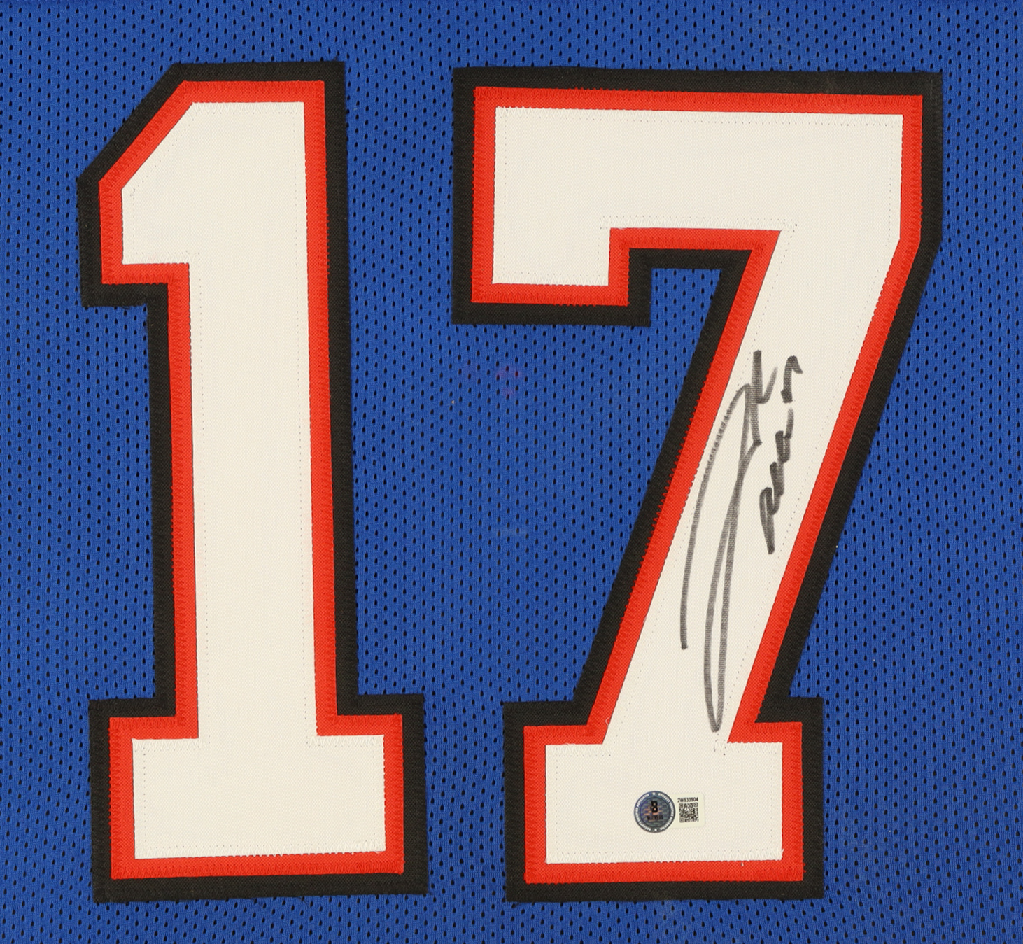 Josh Allen Signed Custom Framed Jersey Display (Beckett) at PristineAuction.com Josh Allen Signed Custom Framed Jersey Display (Beckett) at PristineAuction.com