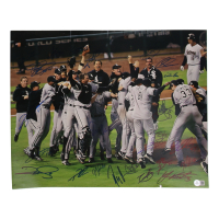 2005 White Sox 16x20 Photo Team-Signed By (23) with Ozzie Guillen, Frank Thomas, Luis Vizcaino, Paul Konerko (Beckett) at PristineAuction.com