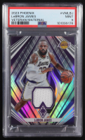 LeBron James 2023-24 Panini Phoenix Veteran Materials #4 (PSA 9) at PristineAuction.com