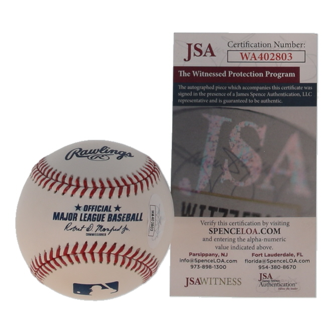 Jim Palmer Signed OML Baseball Inscribed "HOF 90" (JSA) at PristineAuction.com Jim Palmer Signed OML Baseball Inscribed "HOF 90" (JSA) at PristineAuction.com