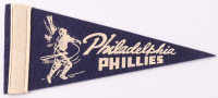 1955 Philadelphia Phillies Mini Pennant at PristineAuction.com
