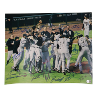 2005 White Sox 16x20 Photo Team-Signed By (23) with Ozzie Guillen, Frank Thomas, Luis Vizcaino, Paul Konerko (Beckett) at PristineAuction.com