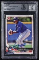 Vladimir Guerrero Jr. Signed 2018 Bowman Prospects #BP150 (BGS | Auto Grade 10) at PristineAuction.com