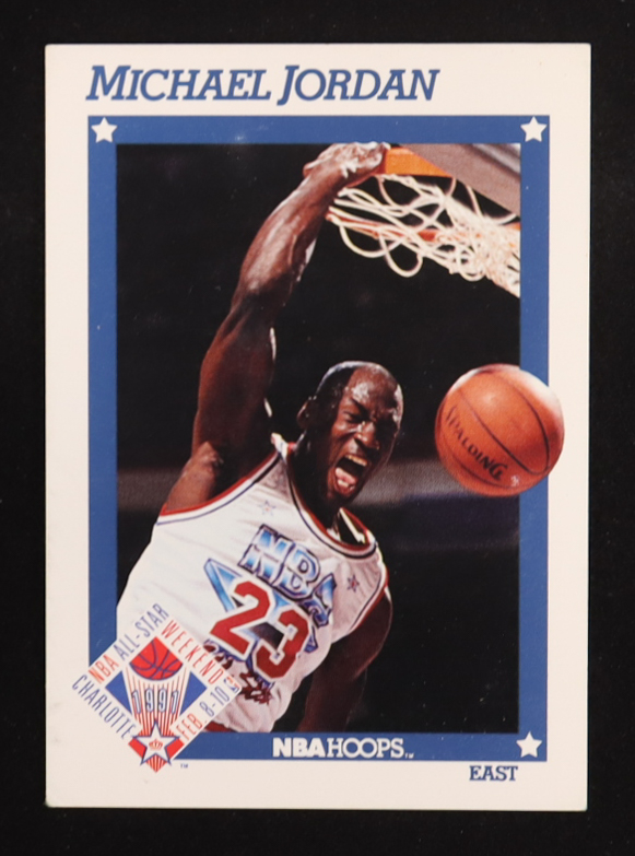 Michael Jordan 1991-92 Hoops #253 AS at PristineAuction.com Michael Jordan 1991-92 Hoops #253 AS at PristineAuction.com