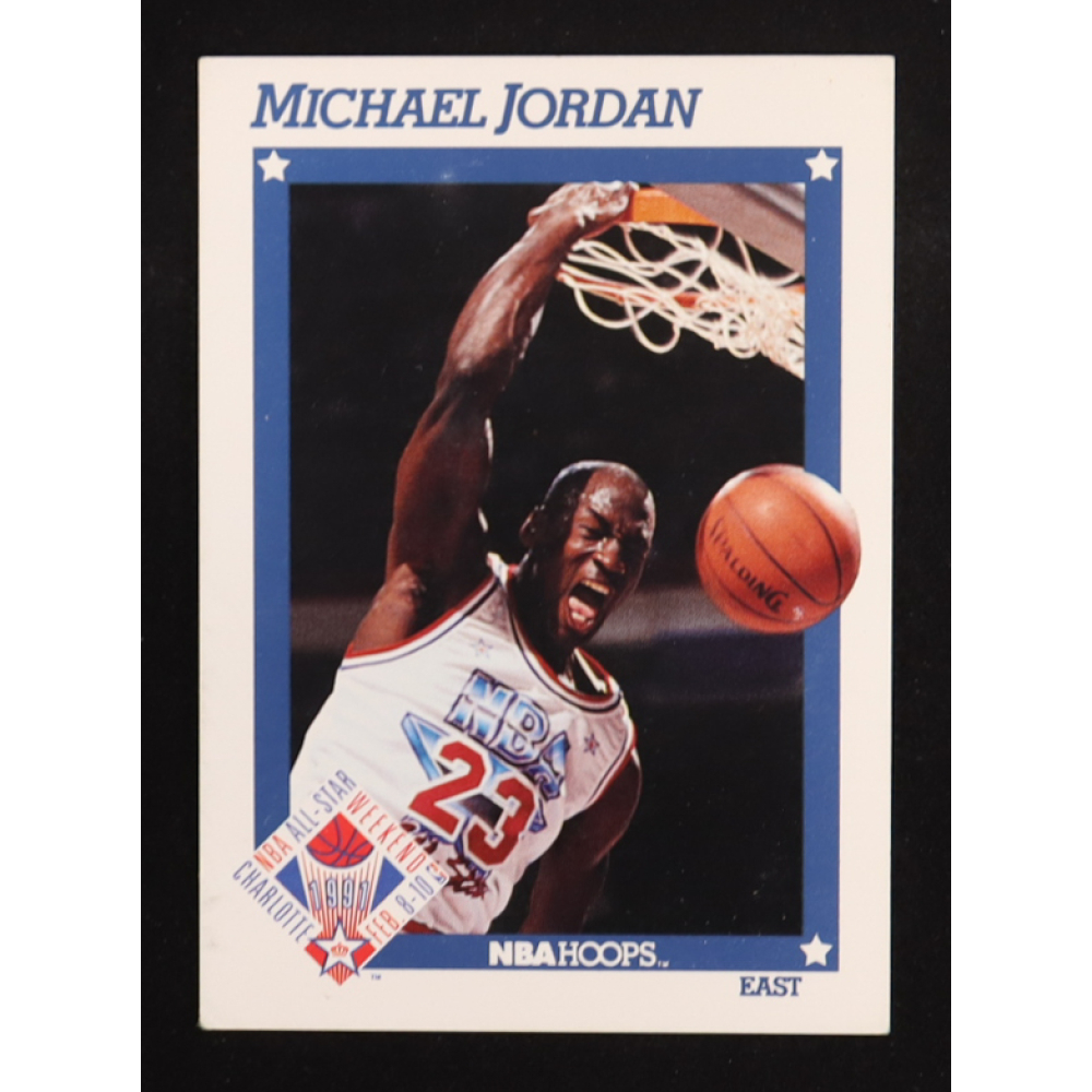 Michael Jordan 1991-92 Hoops #253 AS at PristineAuction.com
