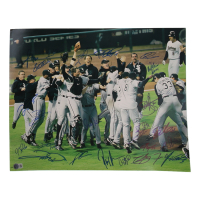 2005 White Sox 16x20 Photo Team-Signed By (23) with Ozzie Guillen, Frank Thomas, Luis Vizcaino, Paul Konerko (Beckett) at PristineAuction.com