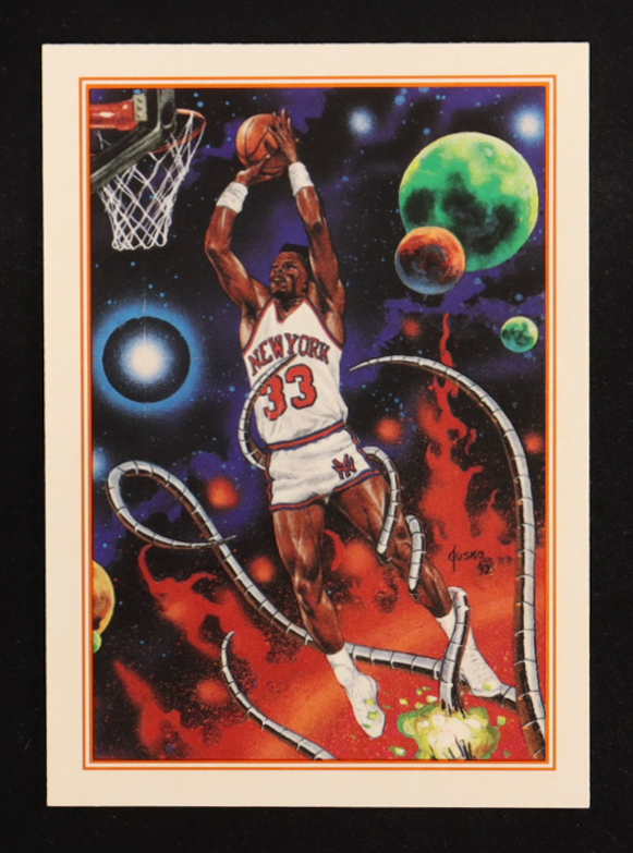 Patrick Ewing 1992-93 Hoops #AC1 Art at PristineAuction.com Patrick Ewing 1992-93 Hoops #AC1 Art at PristineAuction.com