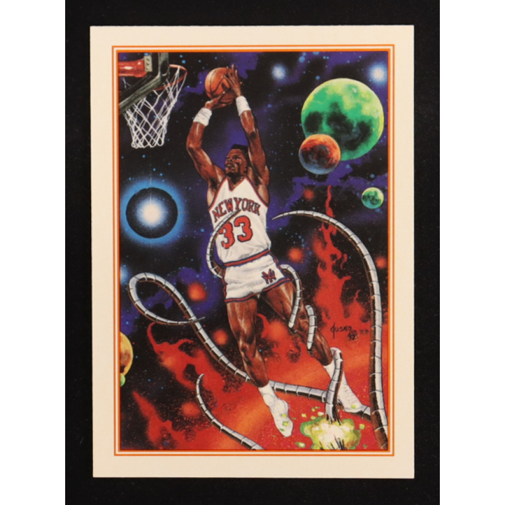 Patrick Ewing 1992-93 Hoops #AC1 Art at PristineAuction.com