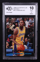 Kobe Bryant 1996-97 Topps Stadium Club Rookies 1 #R12 RC (BCCG 10) at PristineAuction.com