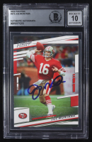 Joe Montana Signed 2022 Prestige #272 (BGS | Auto Grade 10) at PristineAuction.com