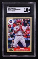 Kyle Schwarber 2022 Topps Update '87 Design 35th Anniversary #87TBU-35 (SGC 10) at PristineAuction.com