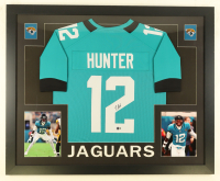 Travis Hunter Signed Custom Framed Jersey Display (Beckett) at PristineAuction.com