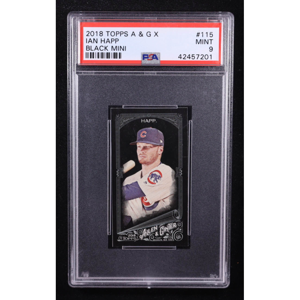 Ian Happ 2018 Allen & Ginter Black Mini #115 (PSA 9) at PristineAuction.com