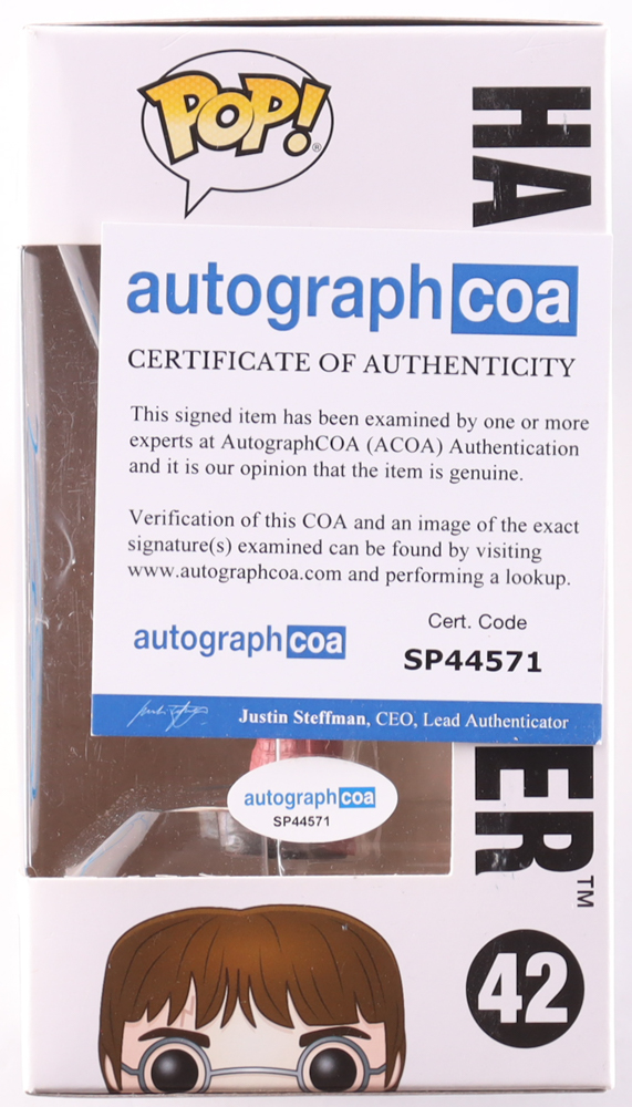 Daniel Radcliffe Signed "Harry Potter" #42 Harry Potter Funko Pop! Vinyl Figure (ACOA) at PristineAuction.com Daniel Radcliffe Signed "Harry Potter" #42 Harry Potter Funko Pop! Vinyl Figure (ACOA) at PristineAuction.com