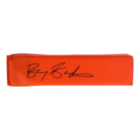 Barry Sanders Signed Full-Size End Zone Pylon (Schwartz) at PristineAuction.com