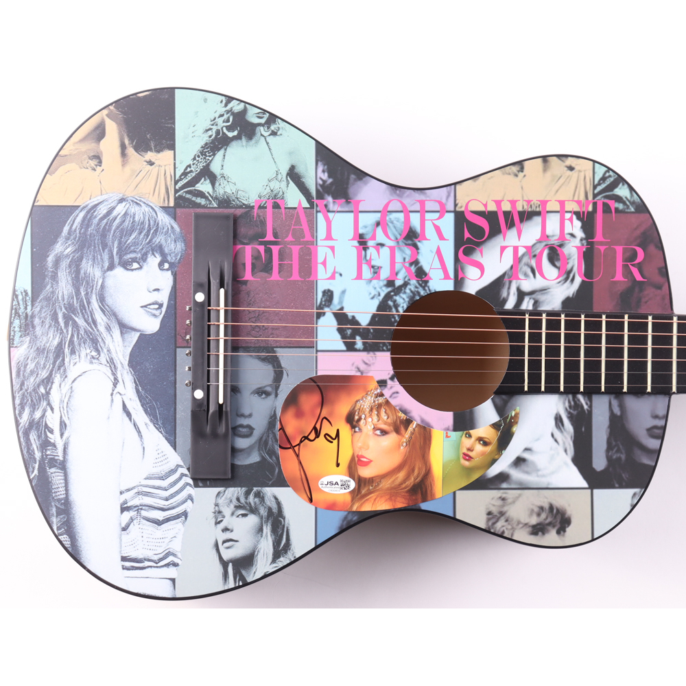 Taylor Swift Guitar with Signed Custom Insert Pickguard (JSA) at PristineAuction.com