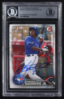 Vladimir Guerrero Jr. Signed 2016 Bowman Prospects #BP55 (BGS | Auto Grade Authentic) at PristineAuction.com
