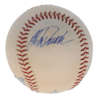 Jorge Posada Signed OML Baseball (PSA) at PristineAuction.com