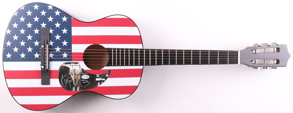 Kix Brooks & Ronnie Dunn Guitar with Signed Custom Insert Pickguard (JSA) at PristineAuction.com Kix Brooks & Ronnie Dunn Guitar with Signed Custom Insert Pickguard (JSA) at PristineAuction.com