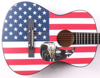 Kix Brooks & Ronnie Dunn Guitar with Signed Custom Insert Pickguard (JSA) at PristineAuction.com