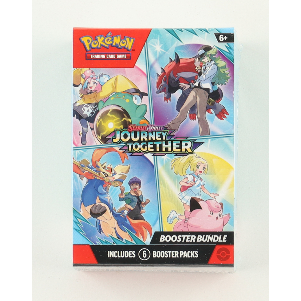 Pokemon Scarlet & Violet: Journey Together Booster Bundle Box With (6) Packs at PristineAuction.com