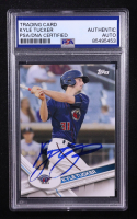 Kyle Tucker Signed 2017 Topps Pro Debut #148 RC (PSA) at PristineAuction.com