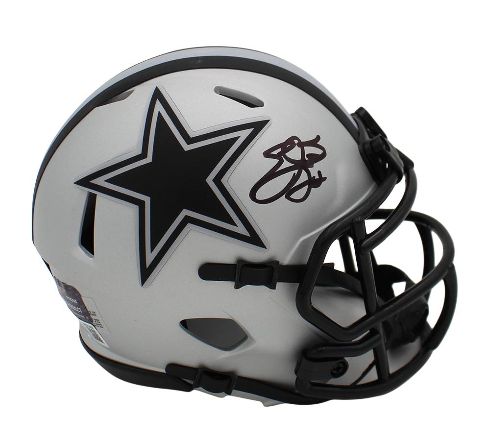 Emmitt Smith Signed Cowboys Rave Alternate Speed Mini Helmet (Beckett) at PristineAuction.com Emmitt Smith Signed Cowboys Rave Alternate Speed Mini Helmet (Beckett) at PristineAuction.com