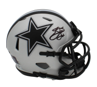 Emmitt Smith Signed Cowboys Rave Alternate Speed Mini Helmet (Beckett) at PristineAuction.com