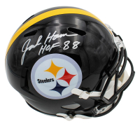 Jack Ham Signed Steelers Full-Size Speed Helmet Inscribed "HOF 88" (Beckett) at PristineAuction.com