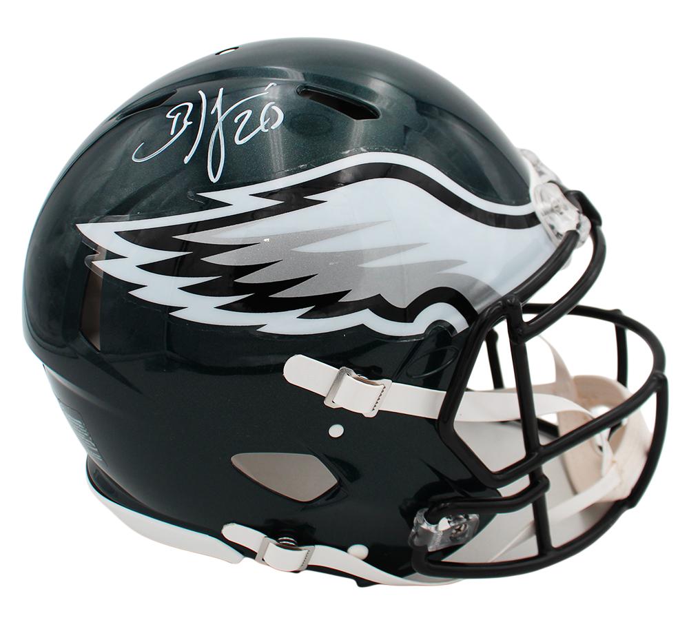Brian Dawkins Signed Eagles Full-Size Authentic On-Field Speed Helmet (Beckett) at PristineAuction.com Brian Dawkins Signed Eagles Full-Size Authentic On-Field Speed Helmet (Beckett) at PristineAuction.com