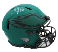 Brian Dawkins Signed Eagles Full-Size Authentic On-Field Rave Alternate Speed Helmet (Beckett) at PristineAuction.com