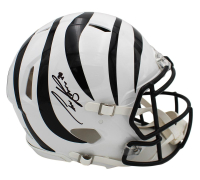 Chase Brown Signed Bengals Full-Size Authentic On-Field Alternate Speed Helmet (Beckett) at PristineAuction.com