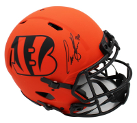 Chase Brown Signed Bengals Full-Size Authentic On-Field Rave Alternate Speed Helmet (Beckett) at PristineAuction.com
