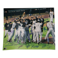 2005 White Sox 16x20 Photo Team-Signed By (23) with Ozzie Guillen, Frank Thomas, Luis Vizcaino, Paul Konerko (Beckett) at PristineAuction.com
