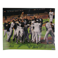 2005 White Sox 16x20 Photo Team-Signed By (23) with Ozzie Guillen, Frank Thomas, Luis Vizcaino, Paul Konerko (Beckett) at PristineAuction.com