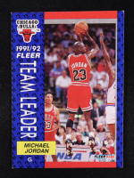 Michael Jordan 1991-92 Fleer #375 TL at PristineAuction.com