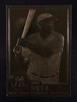 Babe Ruth 1996 Worldwide 23KT Gold #30 at PristineAuction.com