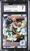 Shai Gilgeous-Alexander 2023-24 Hoops Premium Stock Ice Prizm #147 (CGC 7) at PristineAuction.com