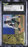 Derek Jeter 1996 Topps Laser #82 (CGC 8) at PristineAuction.com