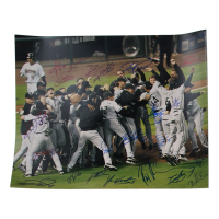 2005 White Sox 16x20 Photo Team-Signed By (23) with Ozzie Guillen, Frank Thomas, Luis Vizcaino, Paul Konerko (Beckett) at PristineAuction.com