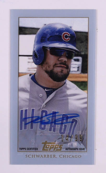 Kyle Schwarber 2019 Topps Certified Auto #TA-KS at PristineAuction.com Kyle Schwarber 2019 Topps Certified Auto #TA-KS at PristineAuction.com